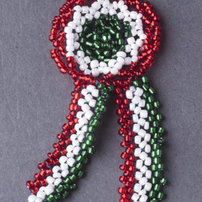 Kokárda gyöngyből