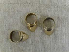 bronz íjászgyűrű