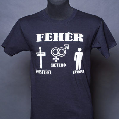 Fehér hetero póló