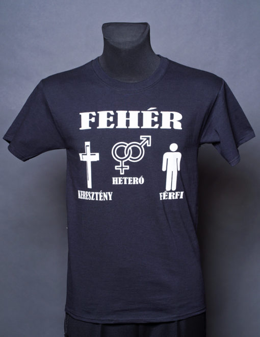 Fehér hetero póló