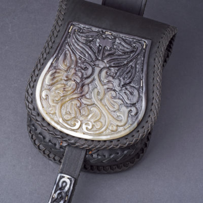 Szarulemezes tarsoly bárándi mintával