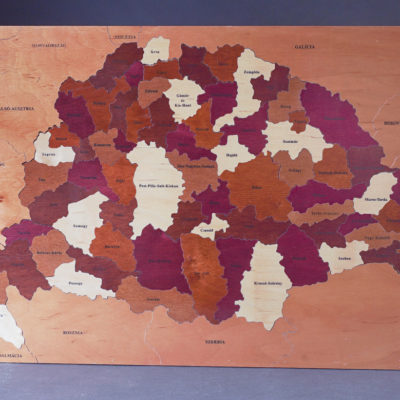 Nagy Magyarország térkép kirakó