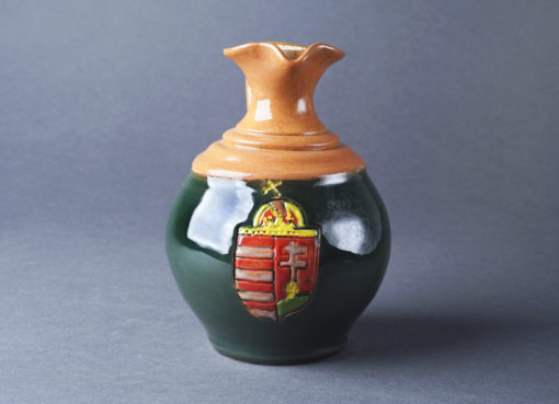 címeres kerámia butella