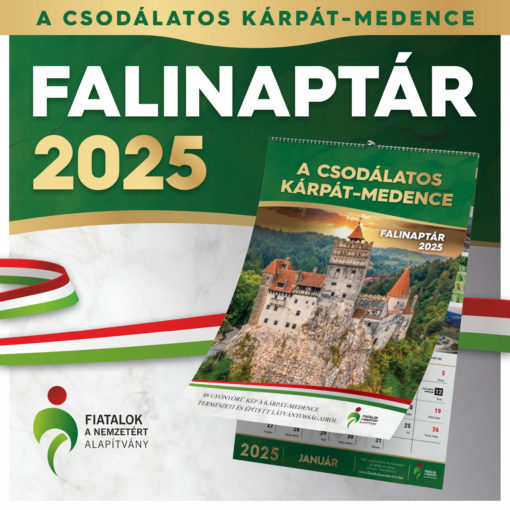 csodálatos Kárpát-medence fali naptár 2025