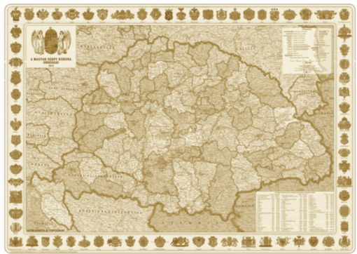 Nagy Magyarorszég térkép