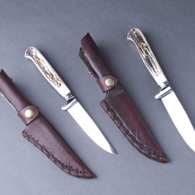 Agancs nyelű vadász kés