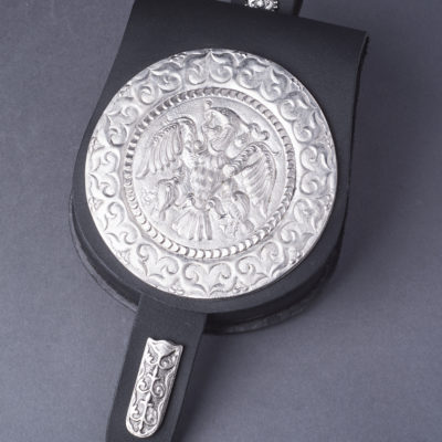 Bőr tarsoly rakamazi turullal